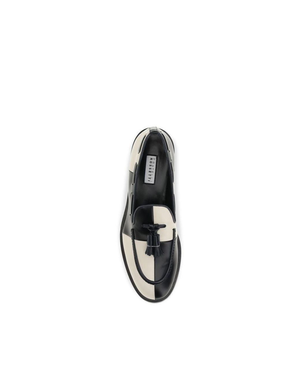 Fratelli Rossetti Black Multicolor Calf Leather Bos Taurus Slip