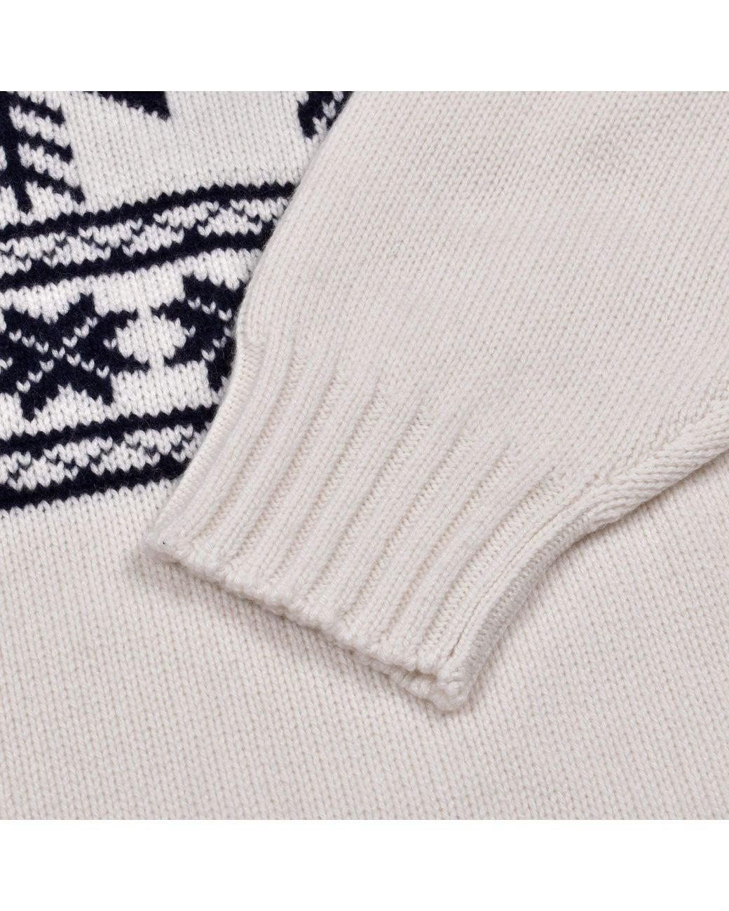 Brunello Cucinelli Multicolor Bicolor Cashmere Sweater for men