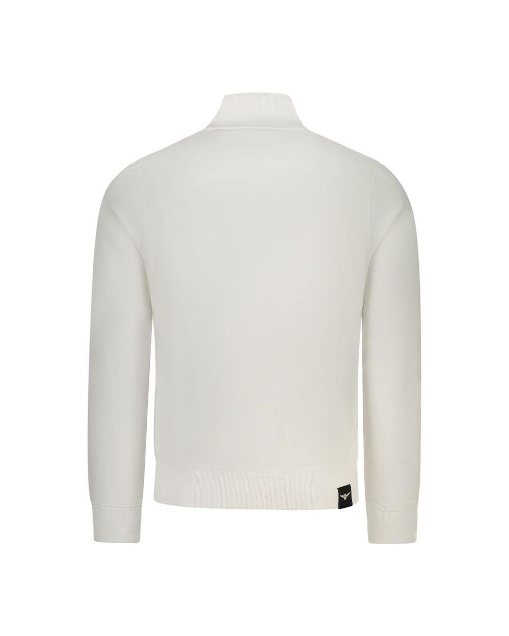 Accademia Militare White Cotton Men's Sweatshirt for men
