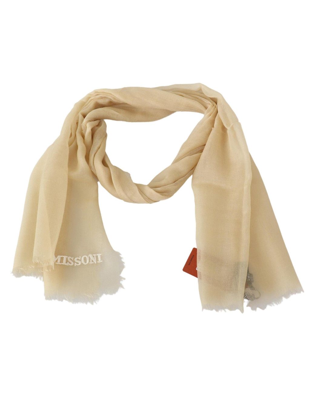 Missoni Black Cashmere Neck Scarf for men