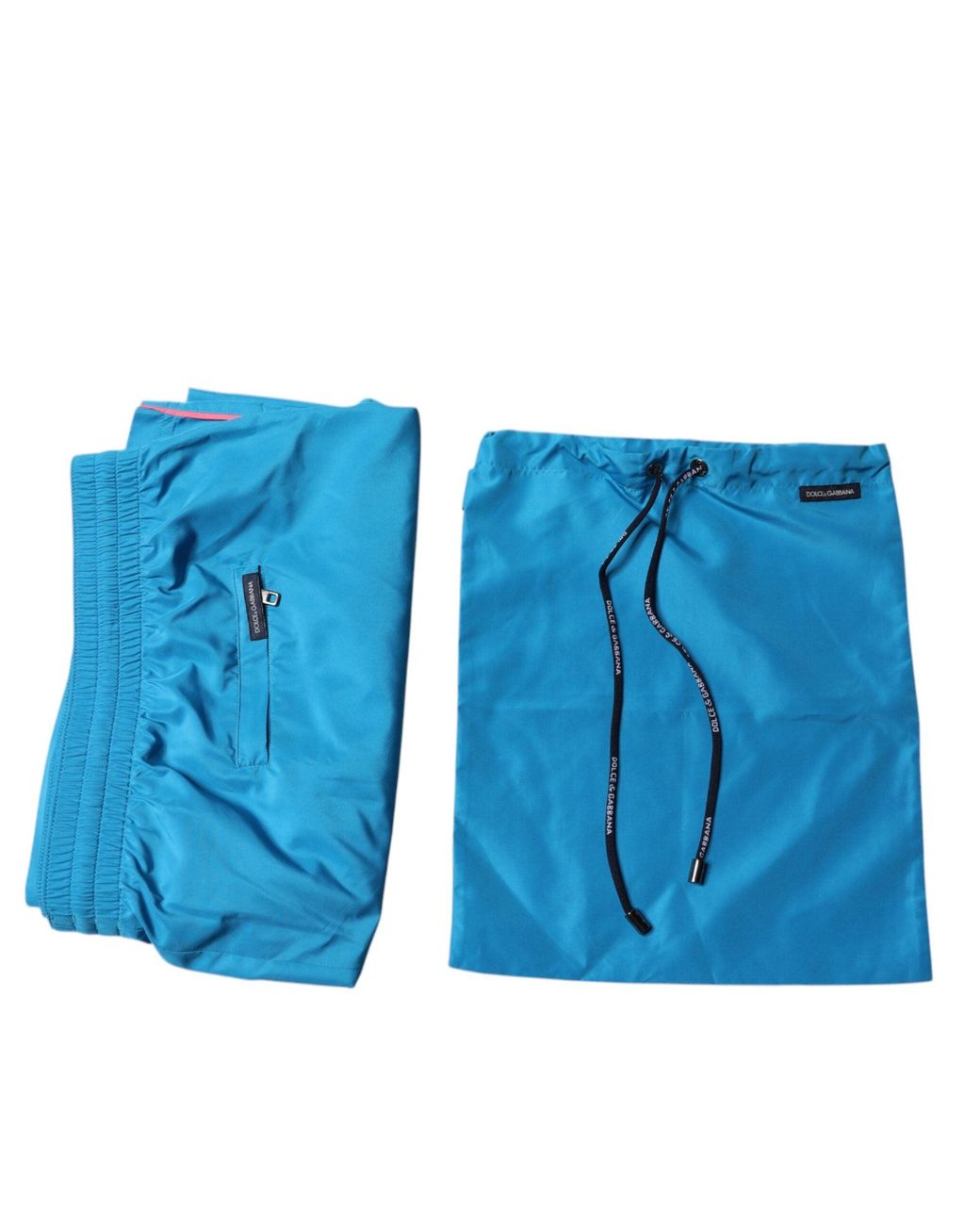 Dolce & Gabbana Blue Logo Beachwear Shorts 2Pc Swimwear for men