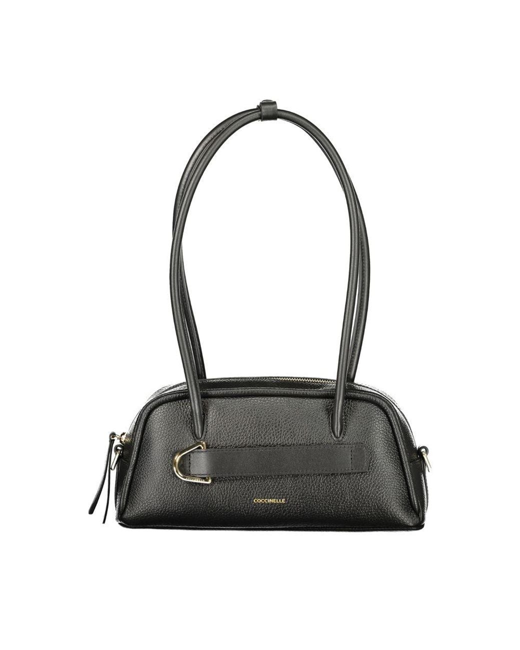 Coccinelle Black Leather Handbag