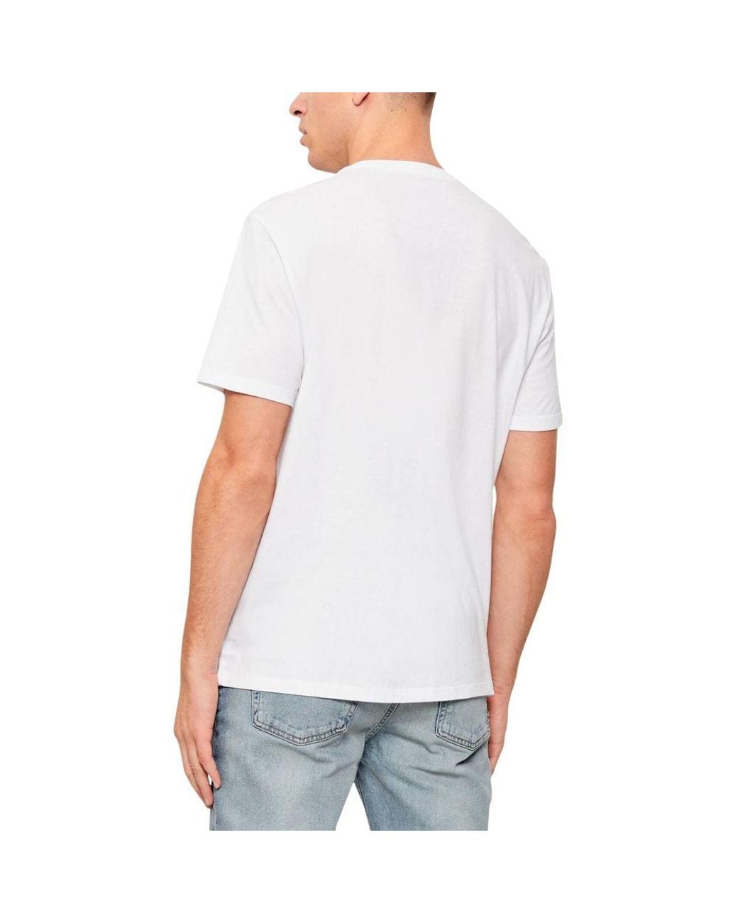 Calvin Klein White Cotton T for men