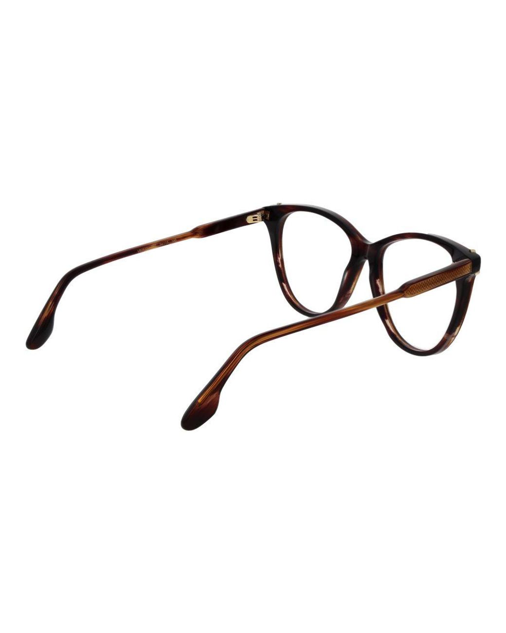 Victoria Beckham Black Brown Acetate Glasses (frames)