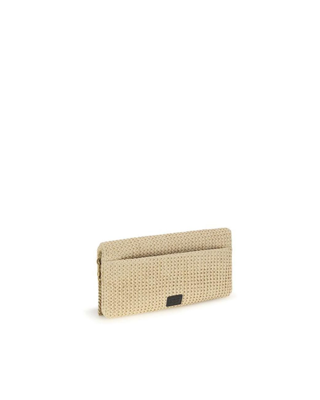 Pinko Natural Beige Polypropylene Shoulder Bag