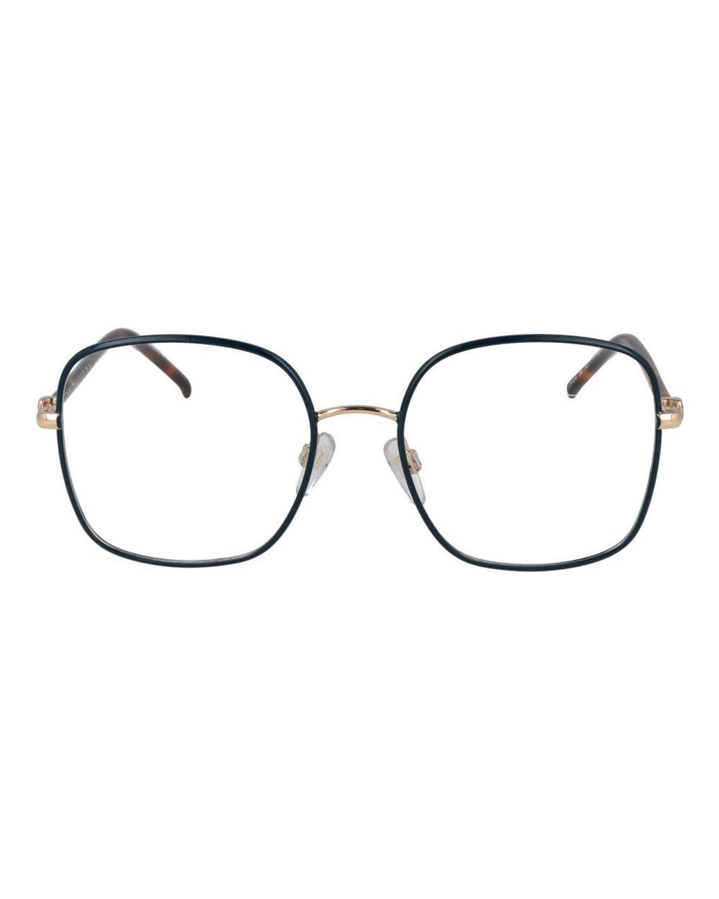 Tommy Hilfiger Brown Blue Metal Glasses (frames)