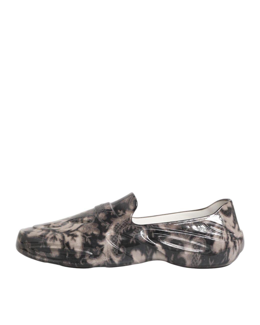 Dolce & Gabbana Gray Multicolor Rubber Low Top Men Sneakers Shoes for men