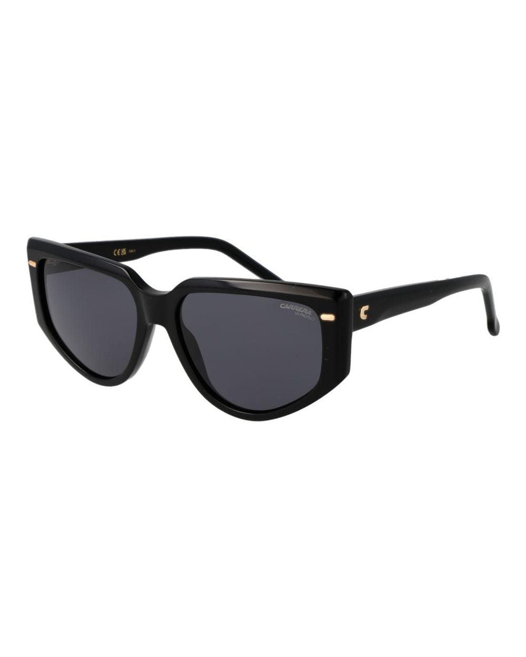 Carrera Black Acetate Sunglasses