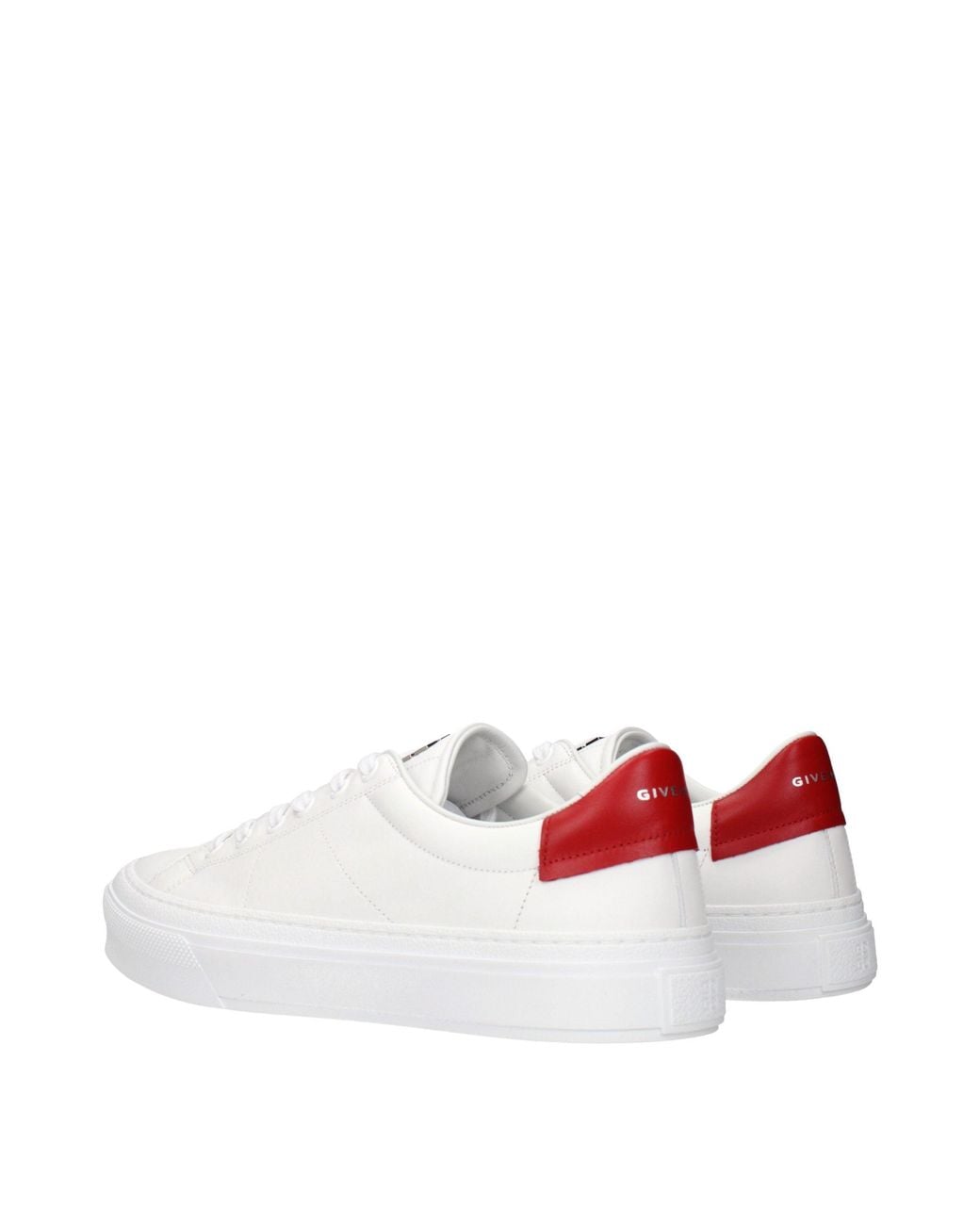 Givenchy White Leather Sneakers for men