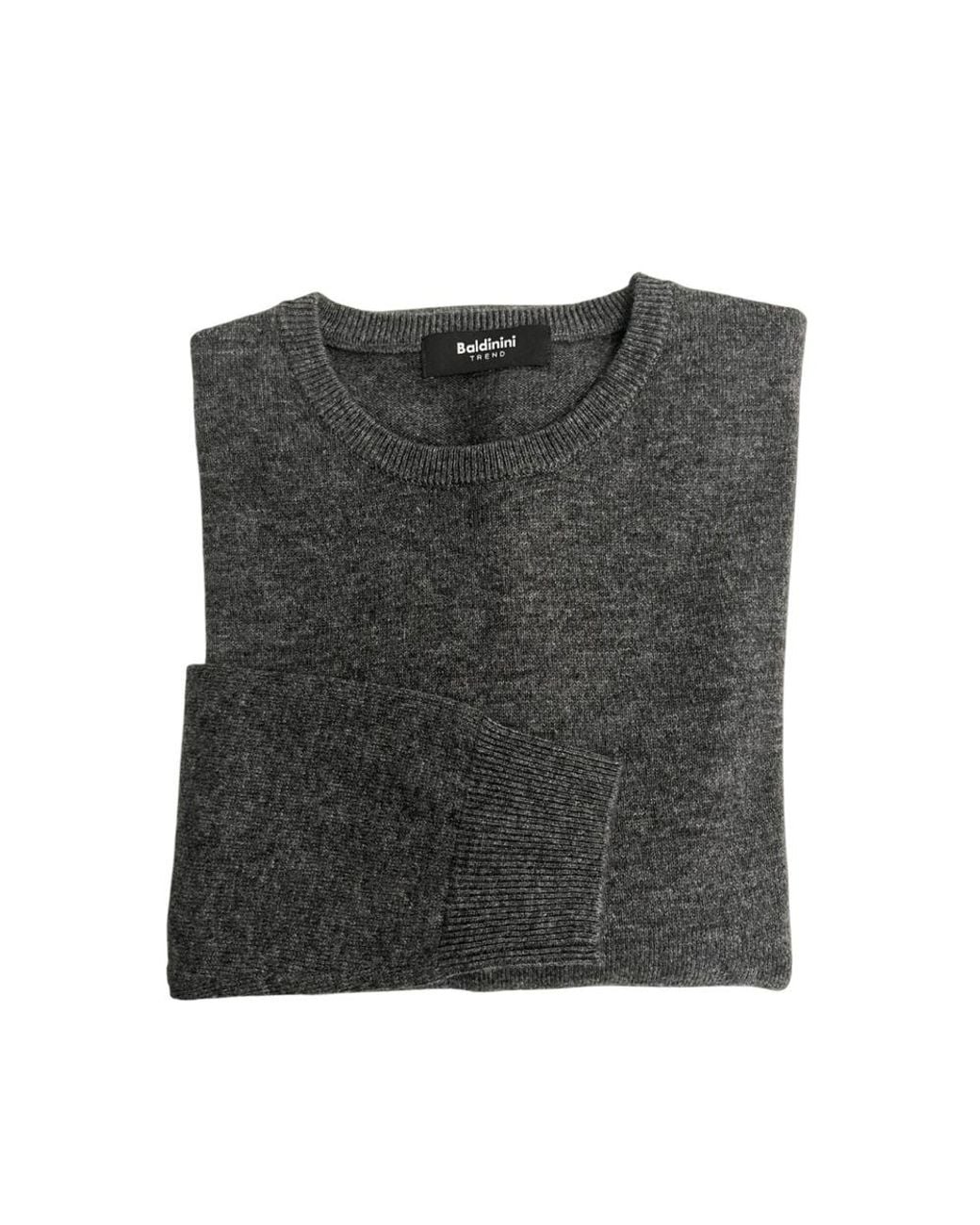 Baldinini Gray Cashmere Sweater for men