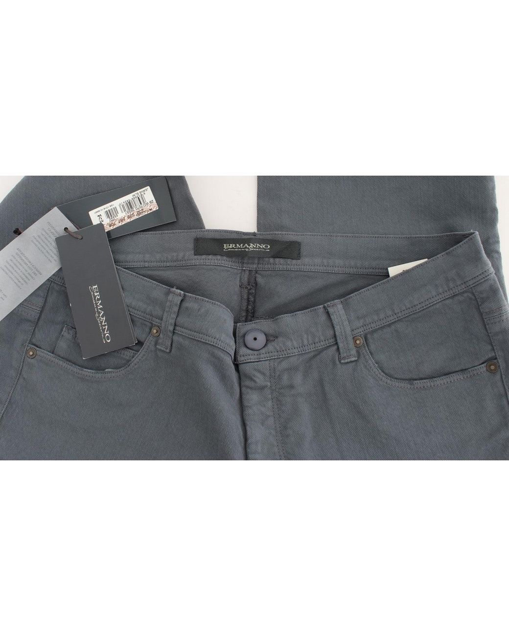 Ermanno Scervino Blue Chic Slim Fit Bootcut Denim Indulgence
