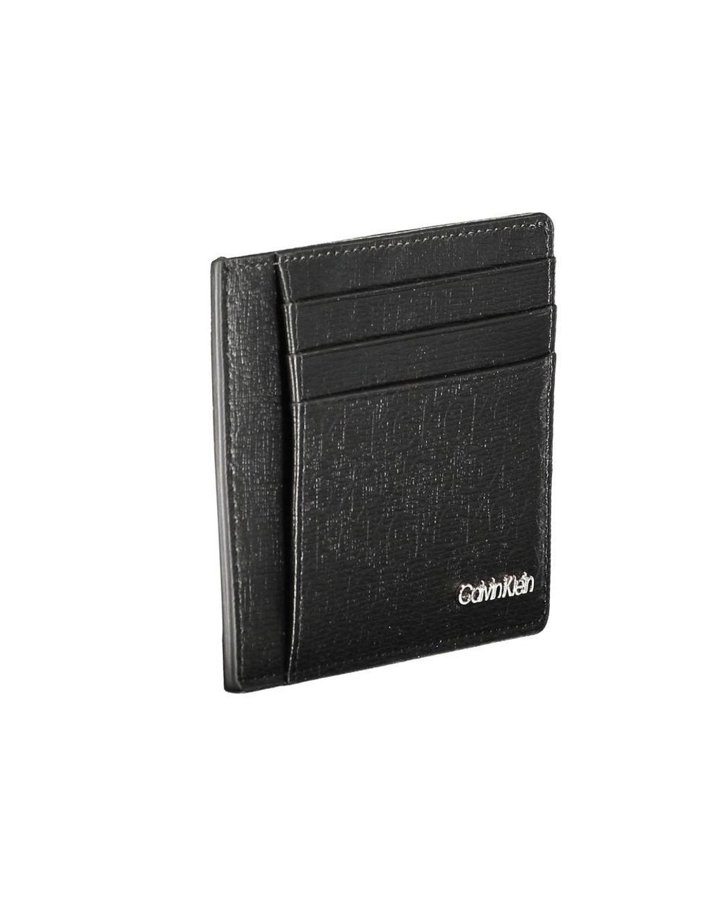 Calvin Klein Gray Polyester Wallet for men