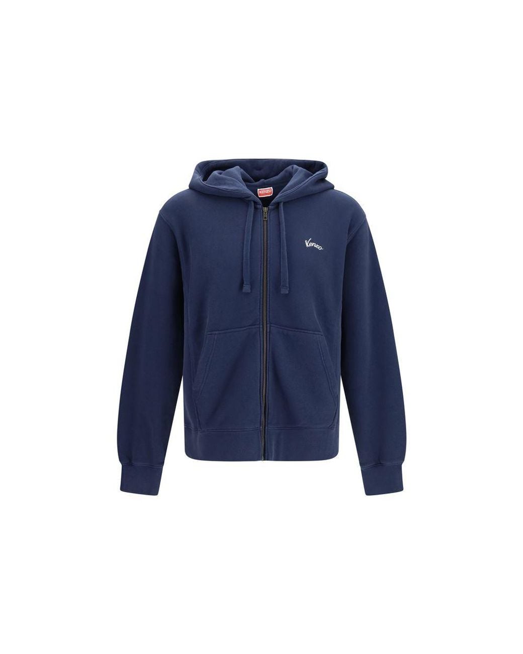 KENZO Blue Cotton Sweatshirt for men