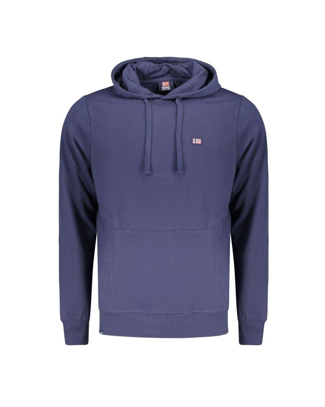 Norway 1963 Blue Cotton Men's Hoodie for men