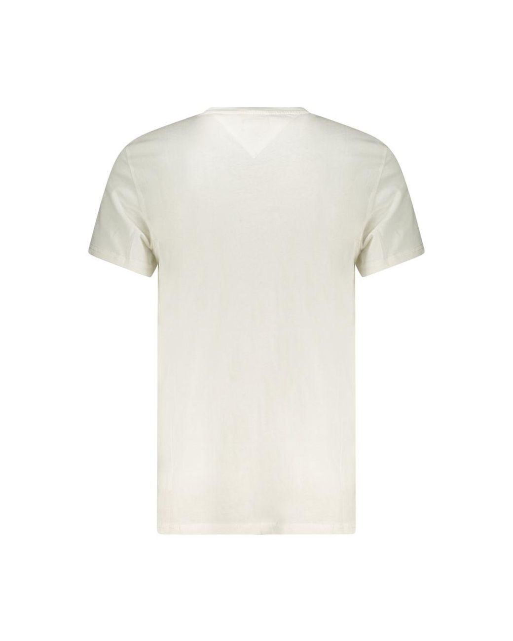 Tommy Hilfiger White Cotton Men's T for men