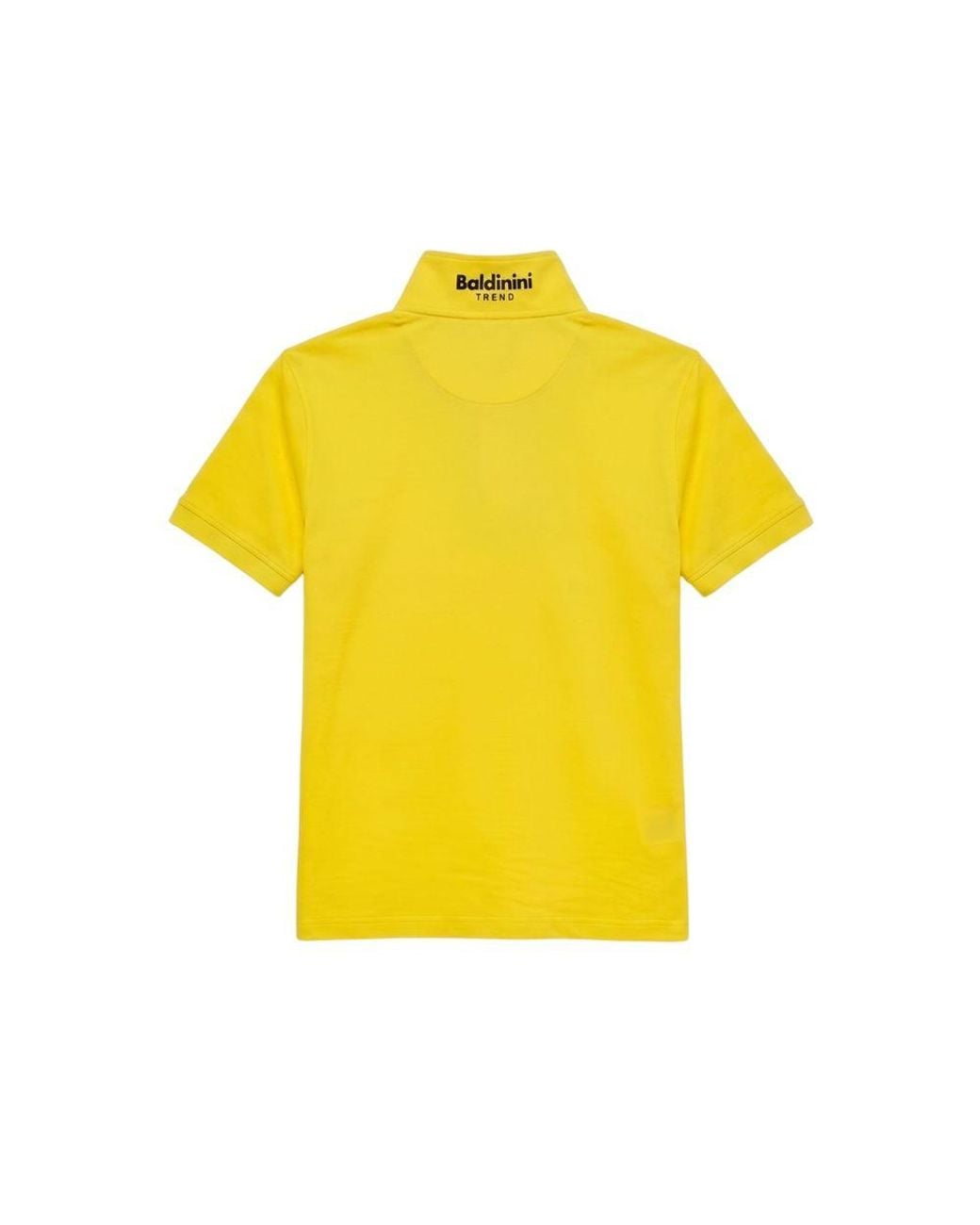 Baldinini Yellow Cotton Men's Polo Shirt for men