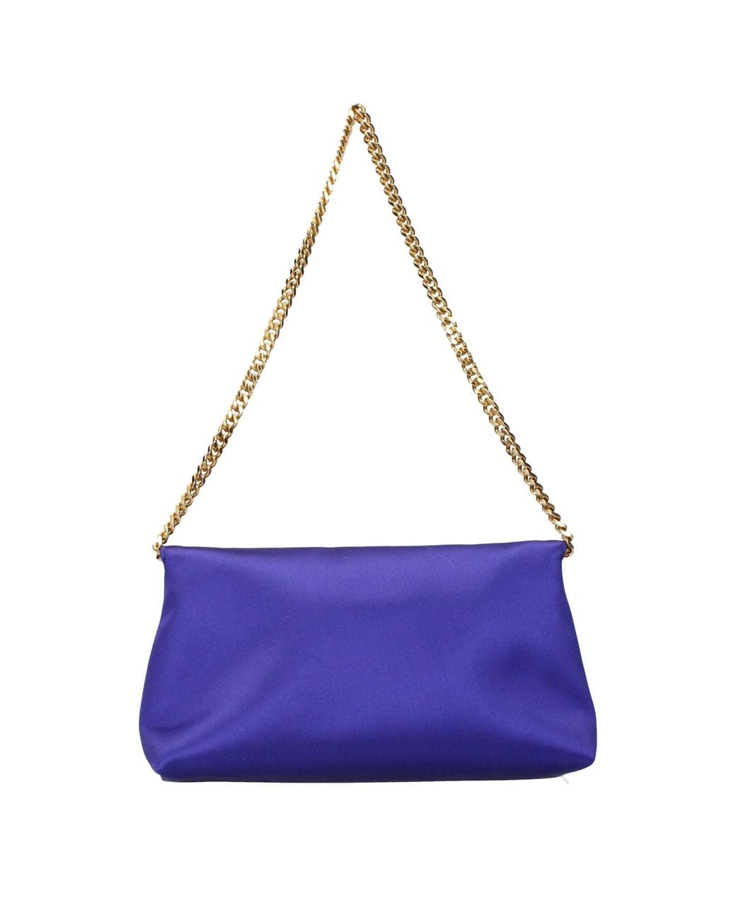 Tom Ford Purple Satin Clutch Bag