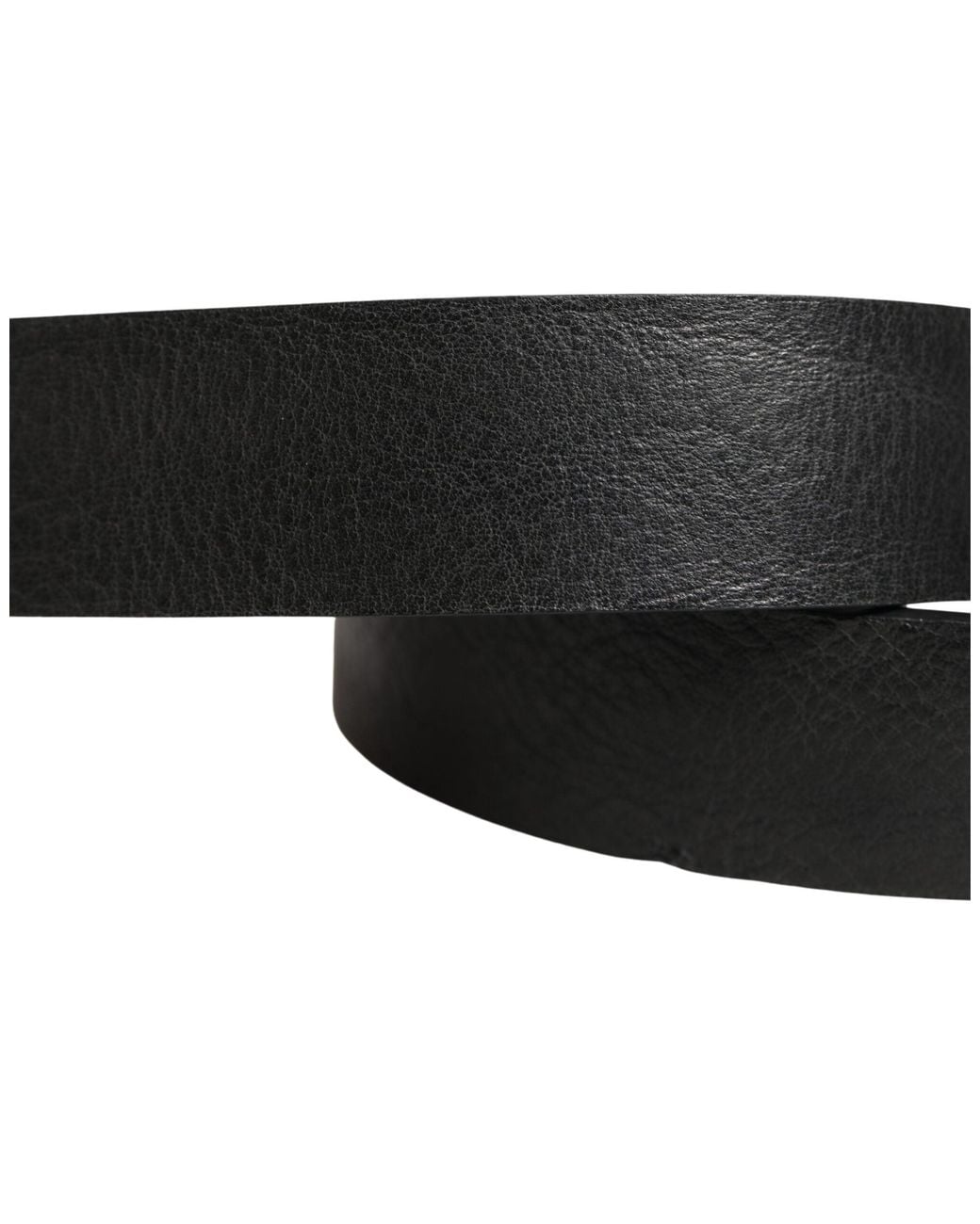 Dolce & Gabbana White Black Leather Silver Chain Waist Men Belt for men