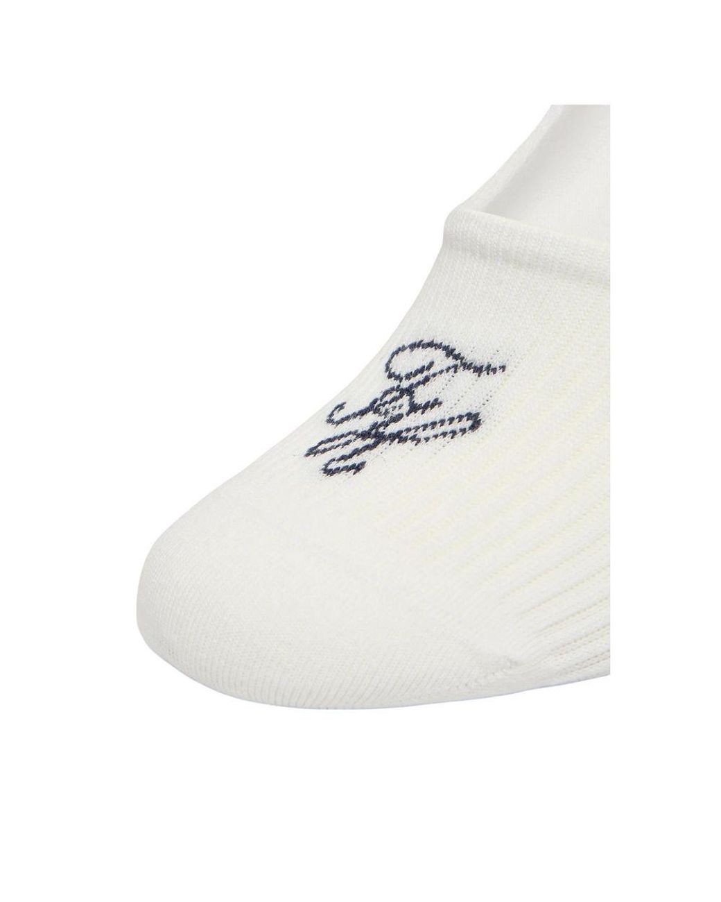 Tommy Hilfiger White Cotton Socks