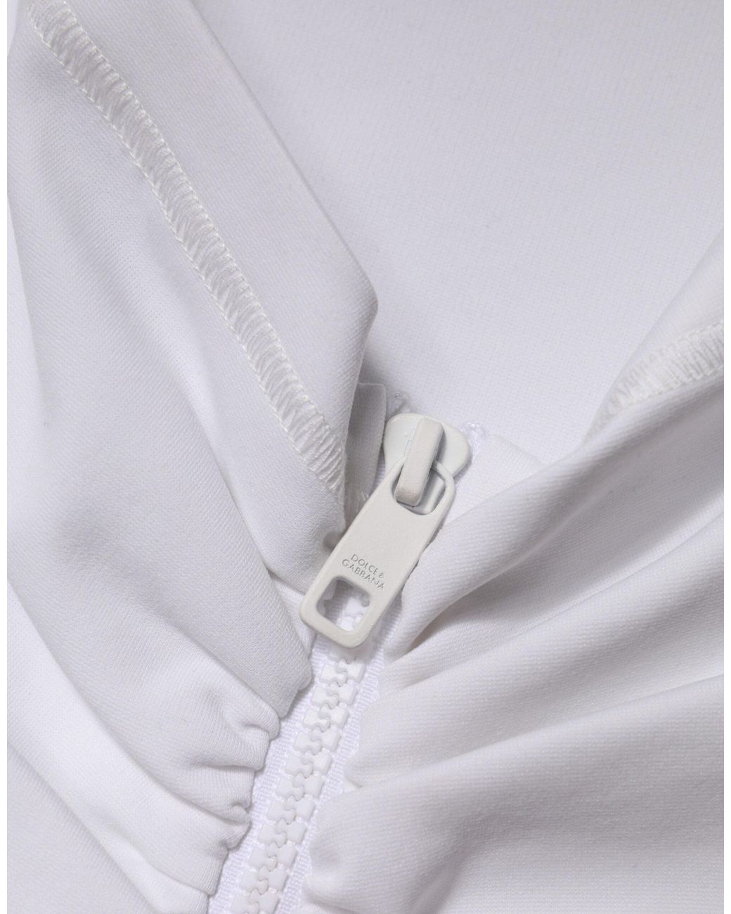 Dolce & Gabbana White Viscose Pencil Cut High Waist Mini Skirt 05+Pa+Vi