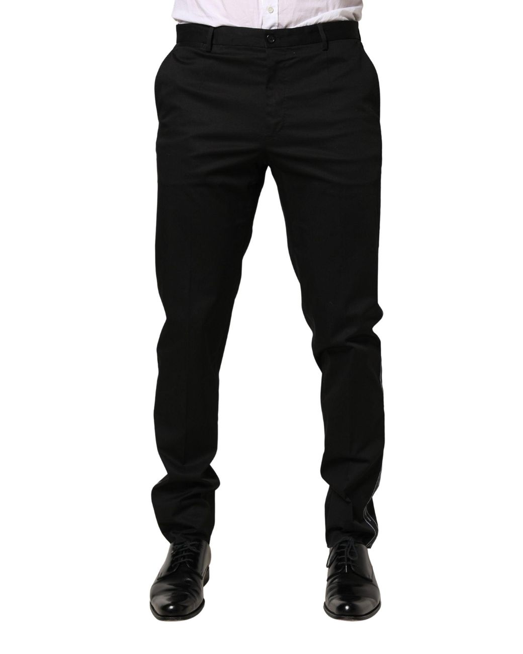 Dolce & Gabbana Black Suit Trousers for men