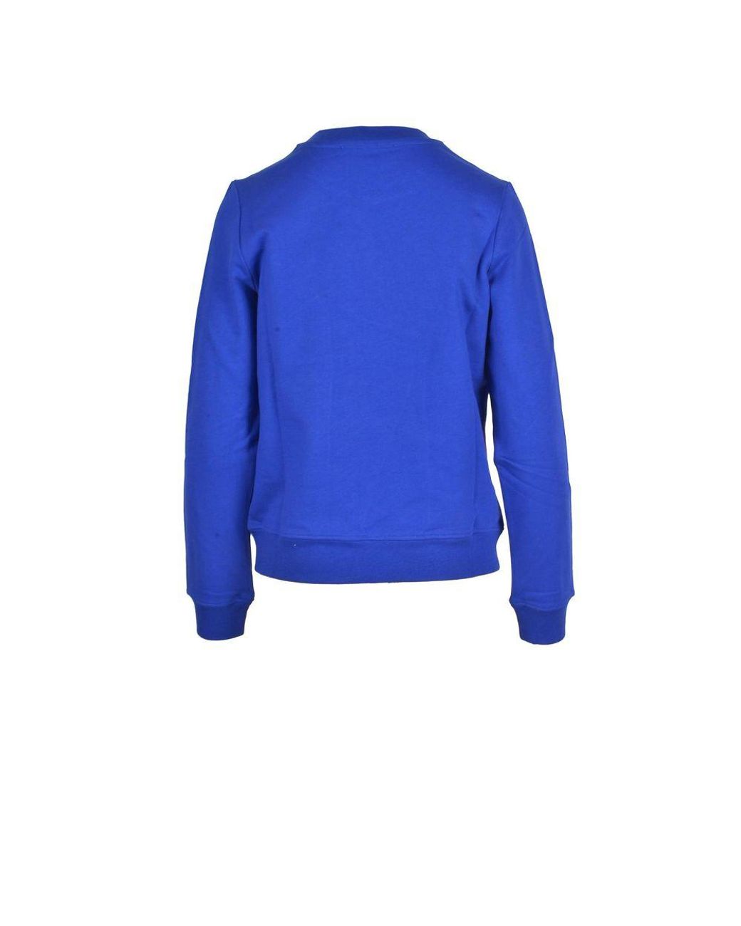 Love Moschino Blue Cotton Sweatshirt