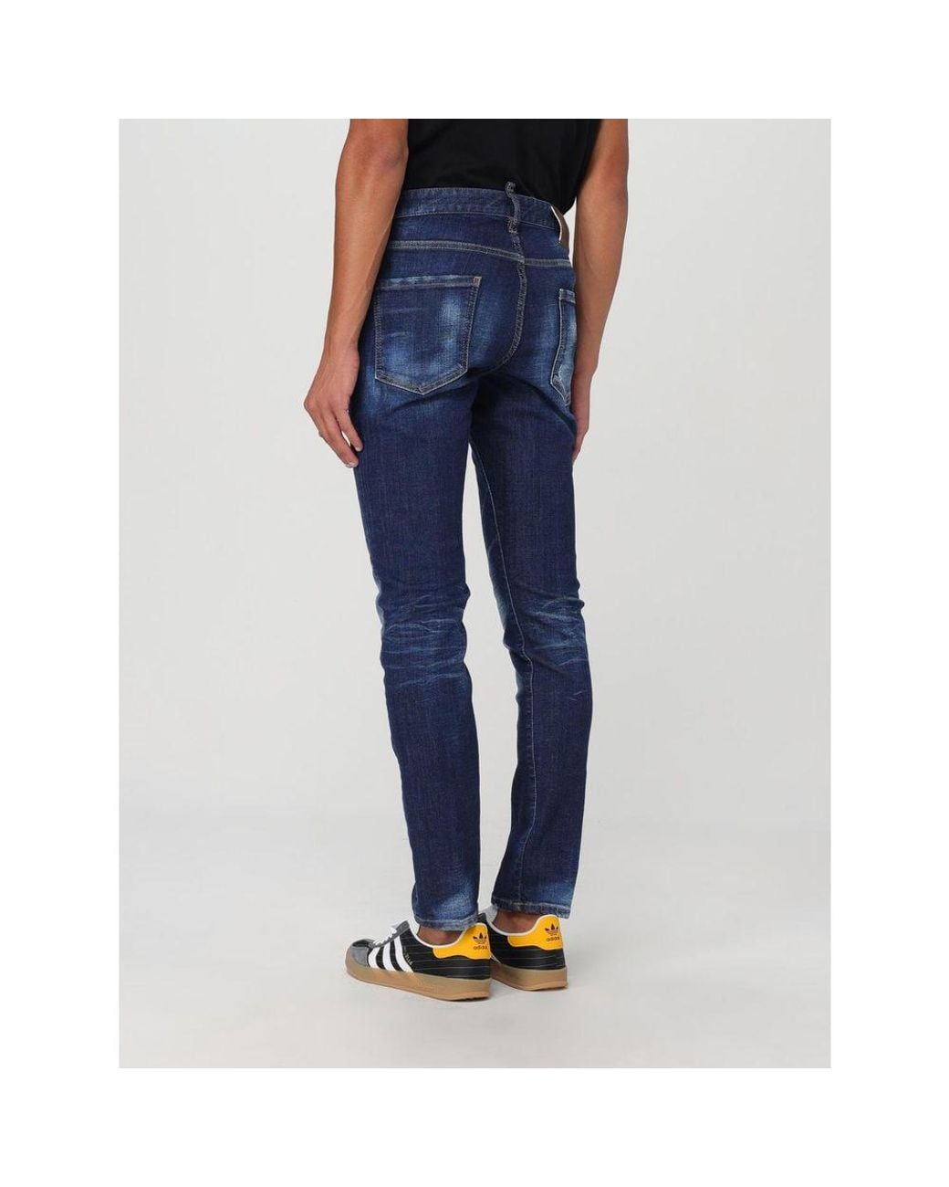 DSquared² Blue ² Cotton Skinny Jeans for men