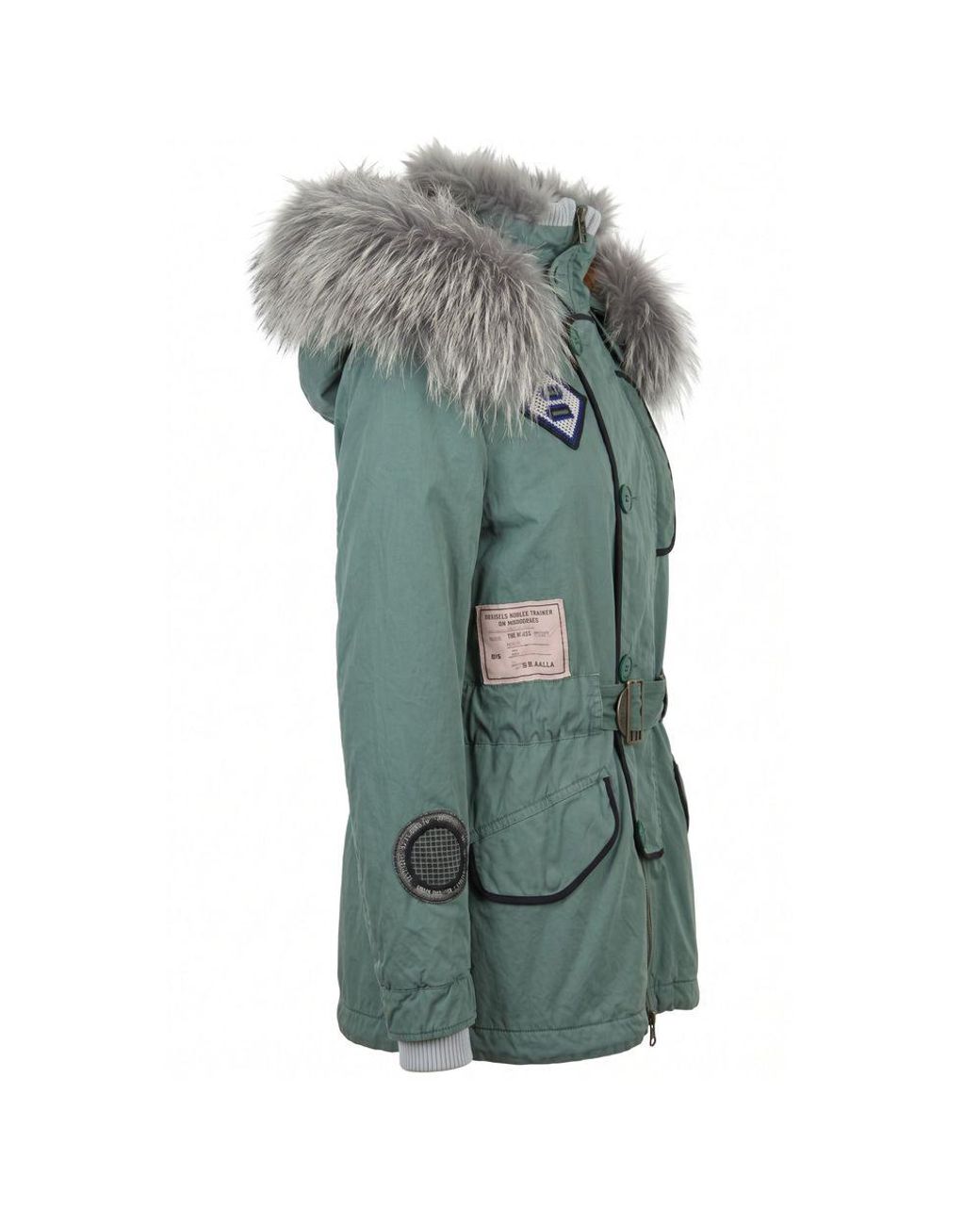 MR & MRS Green Cotton Jacket