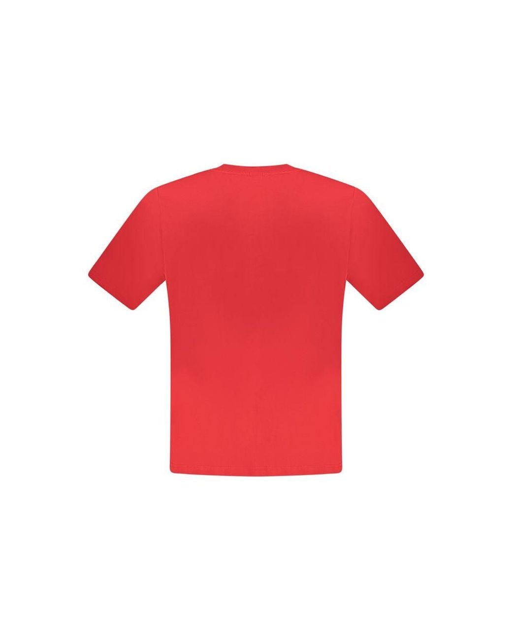 North Sails Red Cotton T-Shirt for men