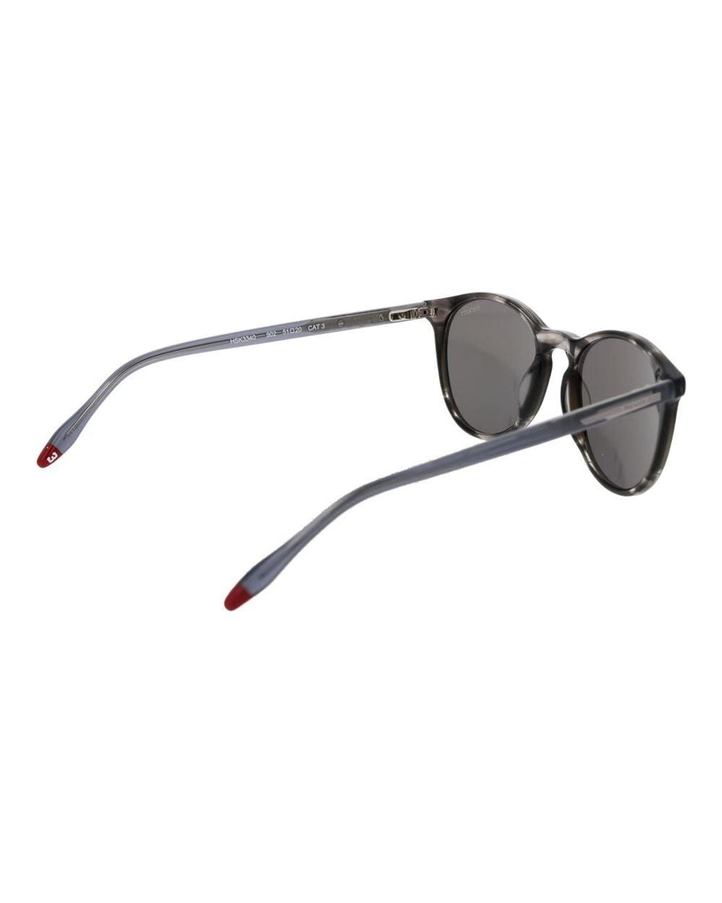 Hackett Gray Plastic Sunglasses for men