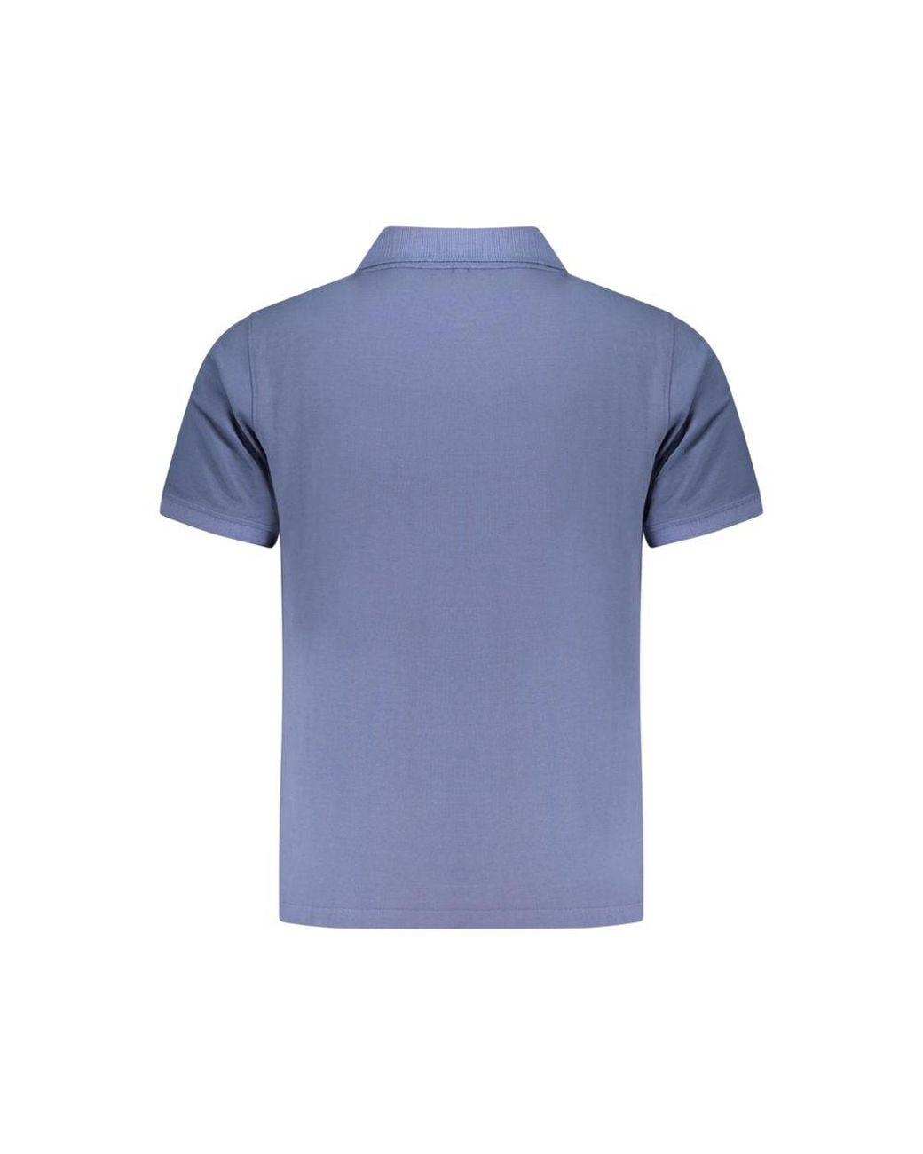 Pepe Jeans Blue Organic Cotton Men Polo for men