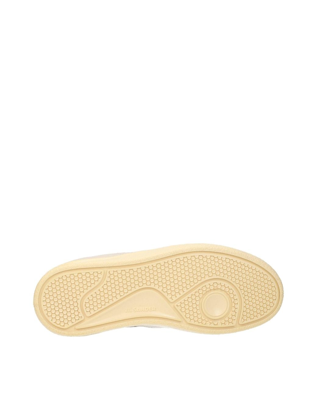 Jil Sander Natural Leather Low Top Sneakers for men