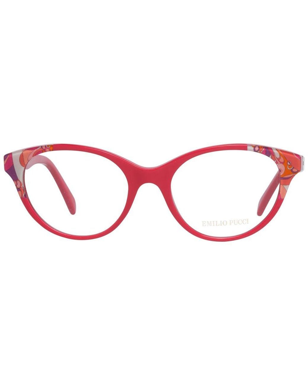 Emilio Pucci Red Optical Frames