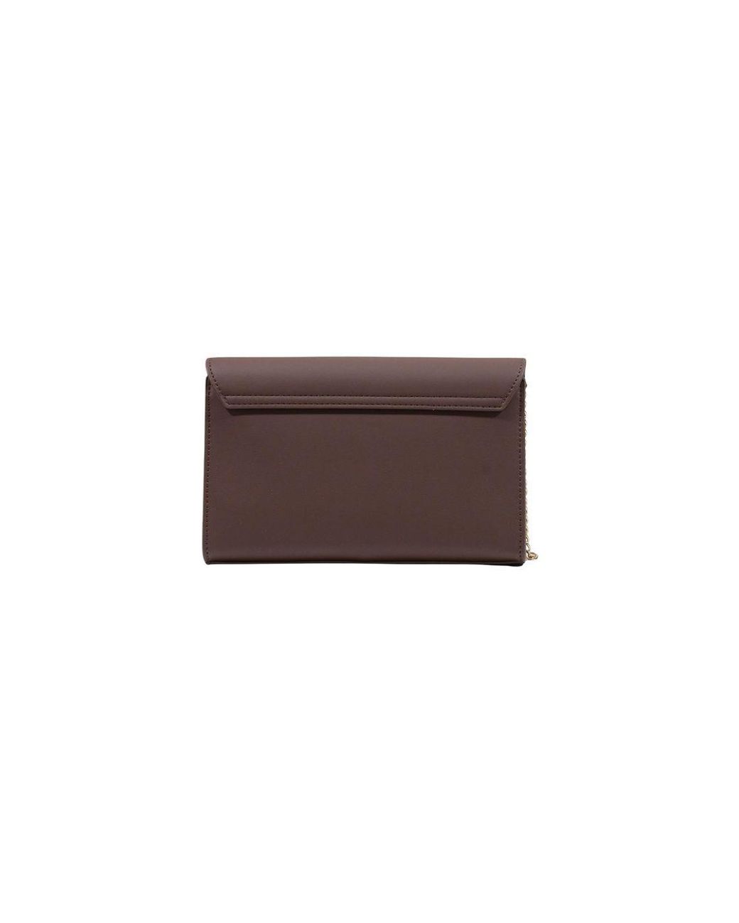 Love Moschino Brown Polyethylene Handbag Bag
