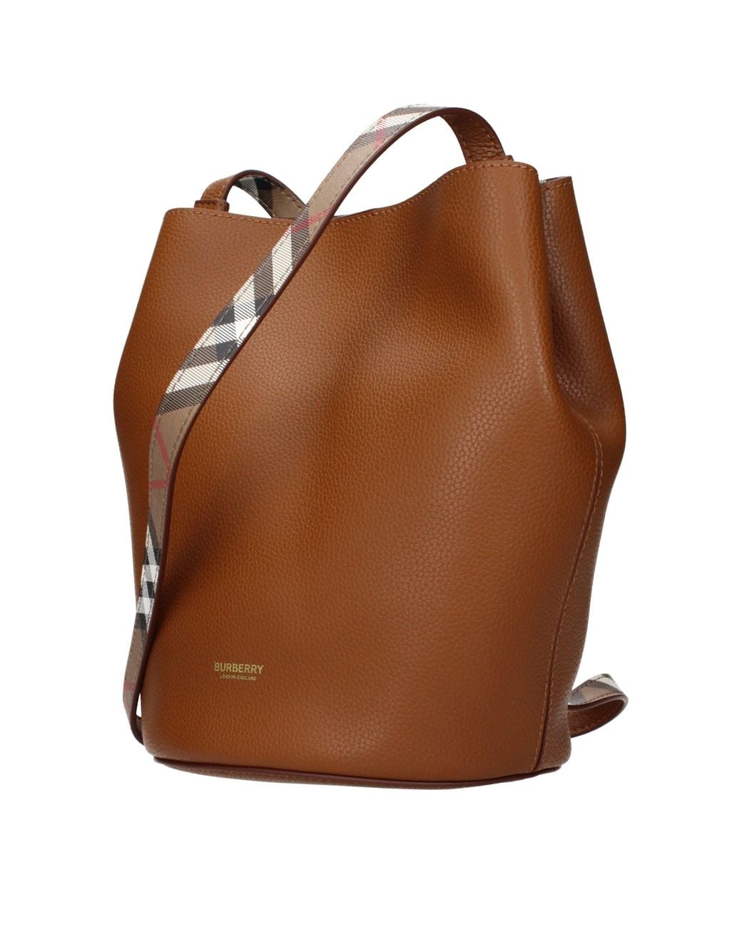 Burberry Brown Leather Crossbody Bag
