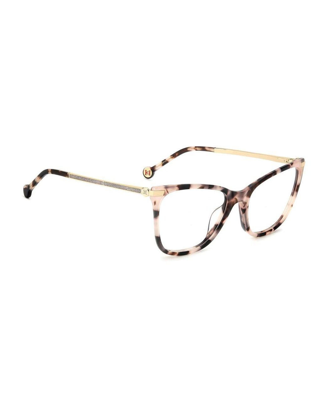 Carolina Herrera Metallic Acetate Glasses (Frames)
