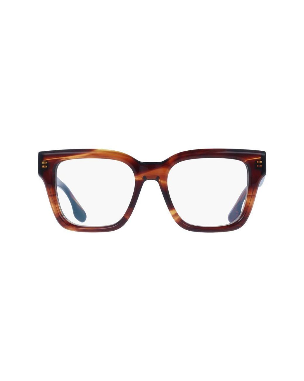 Victoria Beckham Brown Plastic Glasses (frames)
