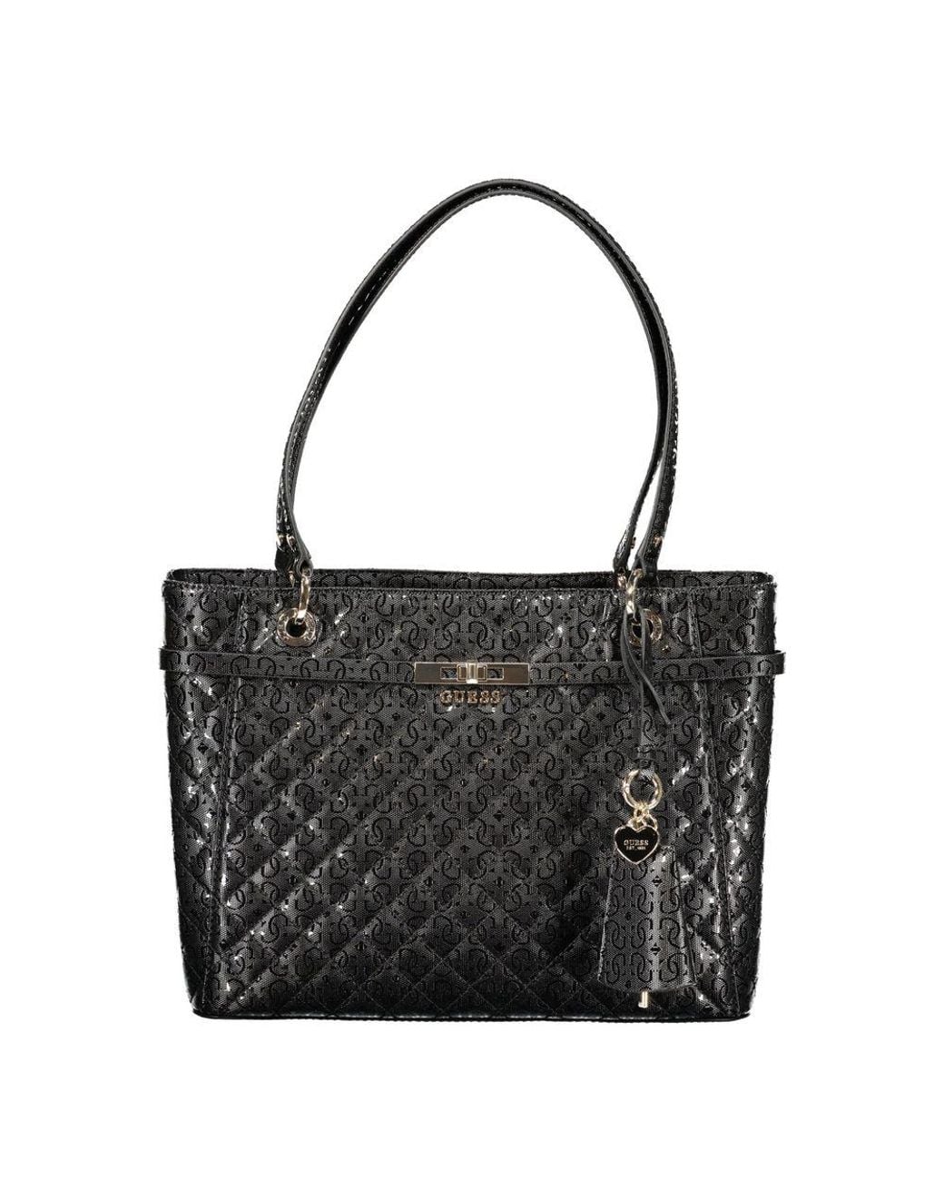 Guess Black Polyurethane 's Handbag