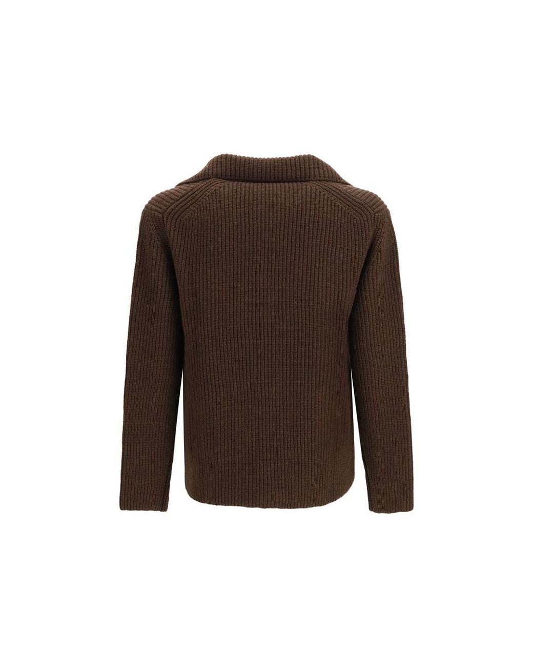 Brooksfield Brown Wool Oves Aries Full for men