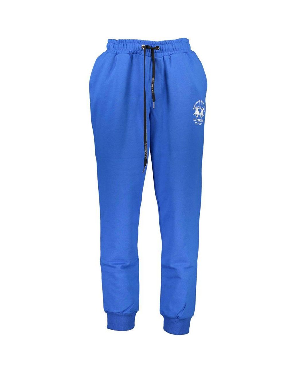 La Martina Blue Cotton Men's Sweatpant for men