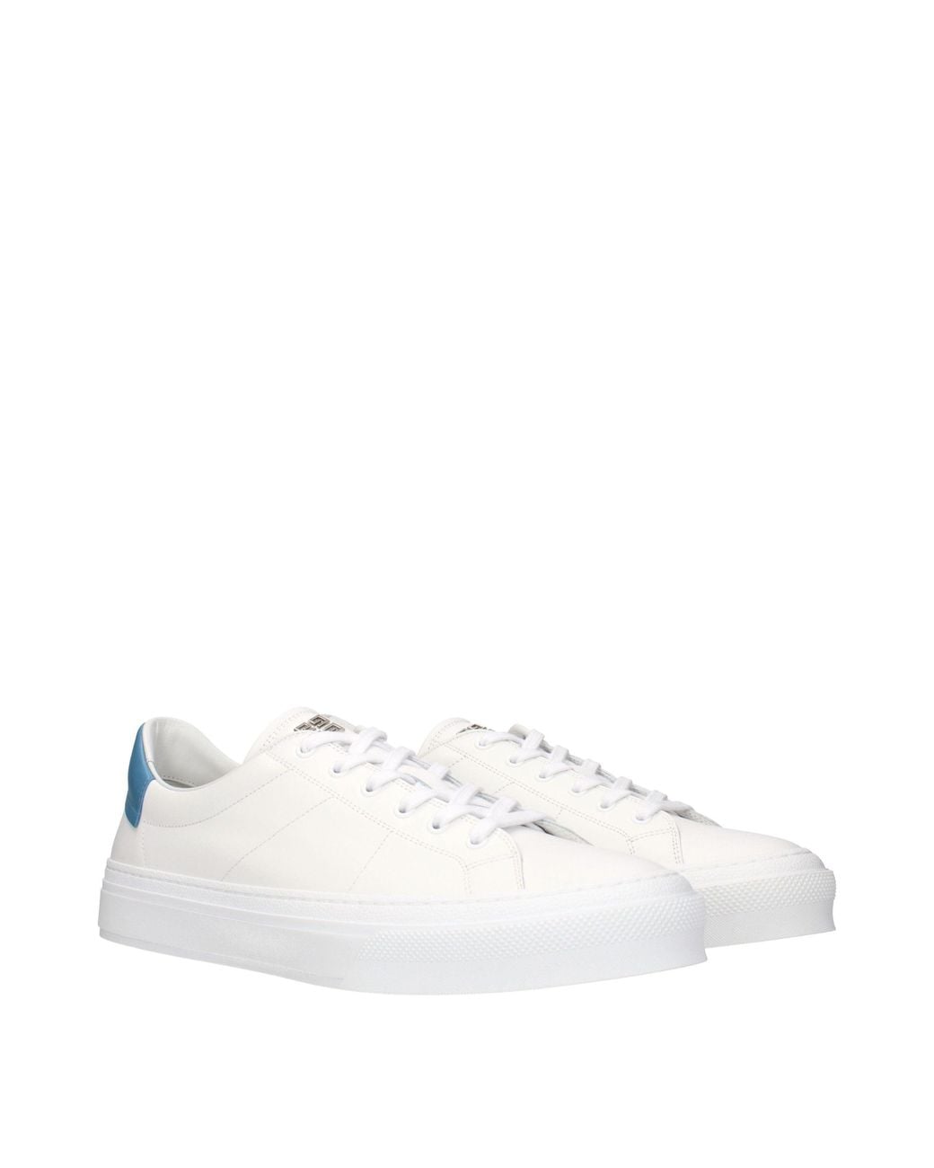 Givenchy White Leather Low Top Sneakers for men