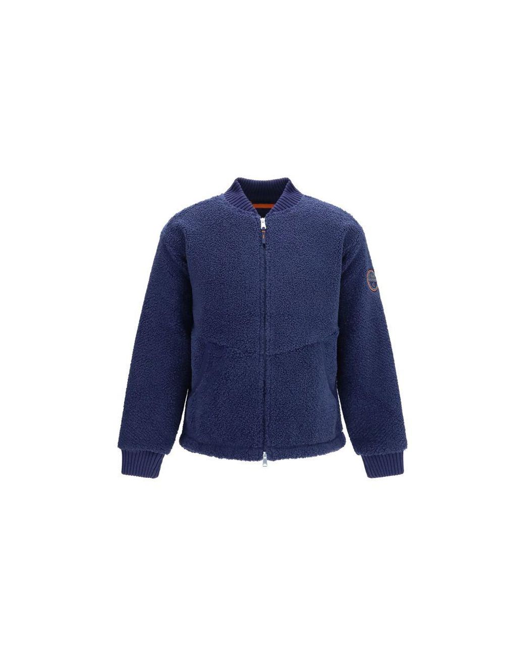 Napapijri Blue Recycled Polyester Sweatshirt Clothing for men