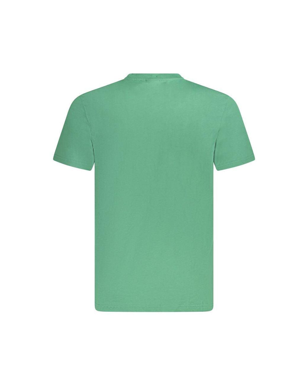 Fila Green Crew Neck Tshirt Short Sleeves for men