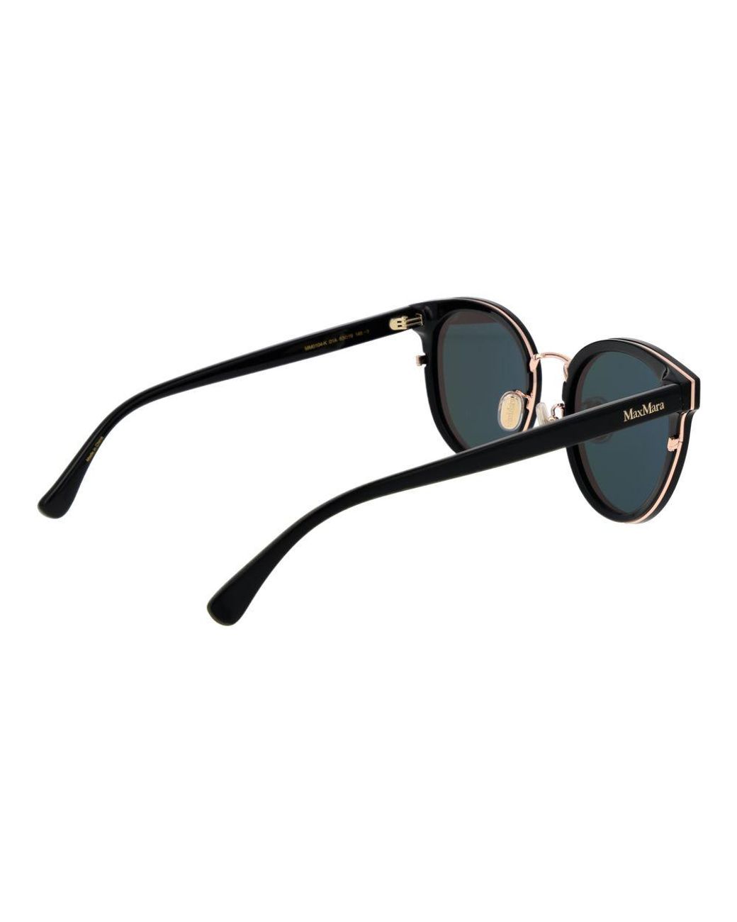 Max Mara Black Acetate Sunglasses