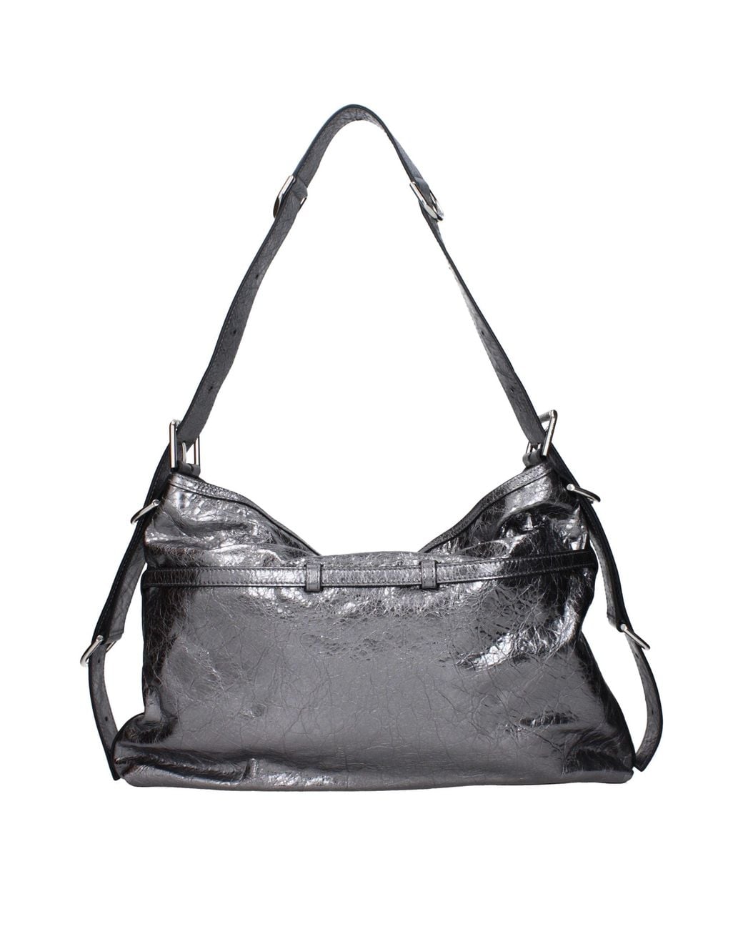 Givenchy Gray Leather Shoulder Bag