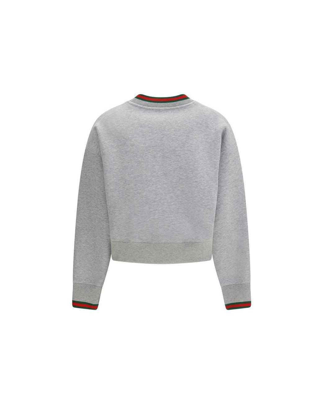 Gucci Gray Cotton Sweatshirt