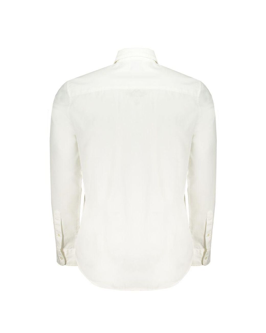 North Sails White Cotton Men Shirt for men