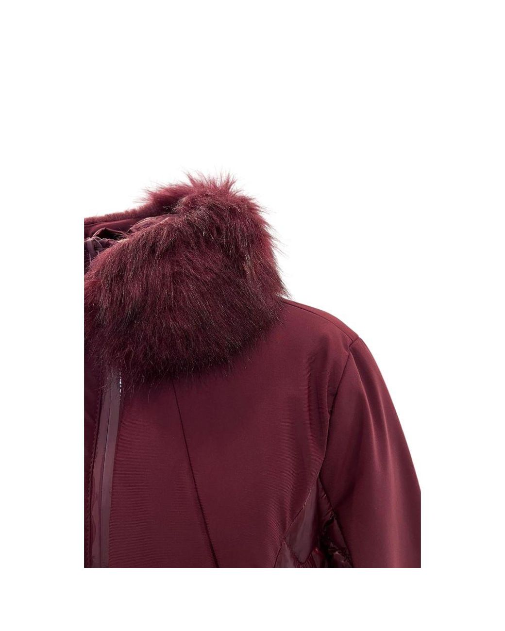 Baldinini Purple Nylon Jacket