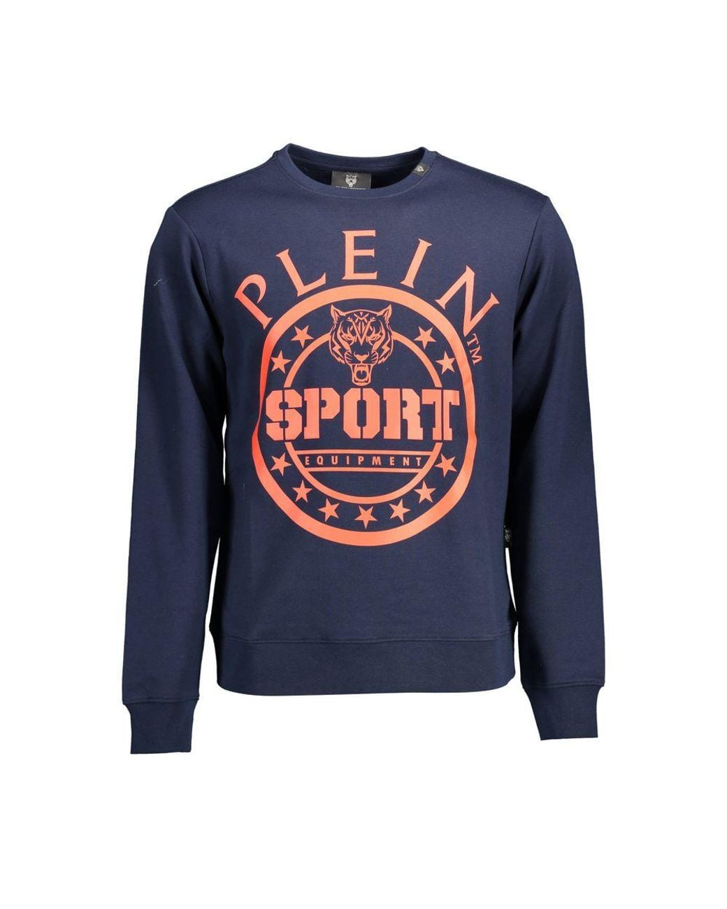 Philipp Plein Blue Cotton 'Sweater for men