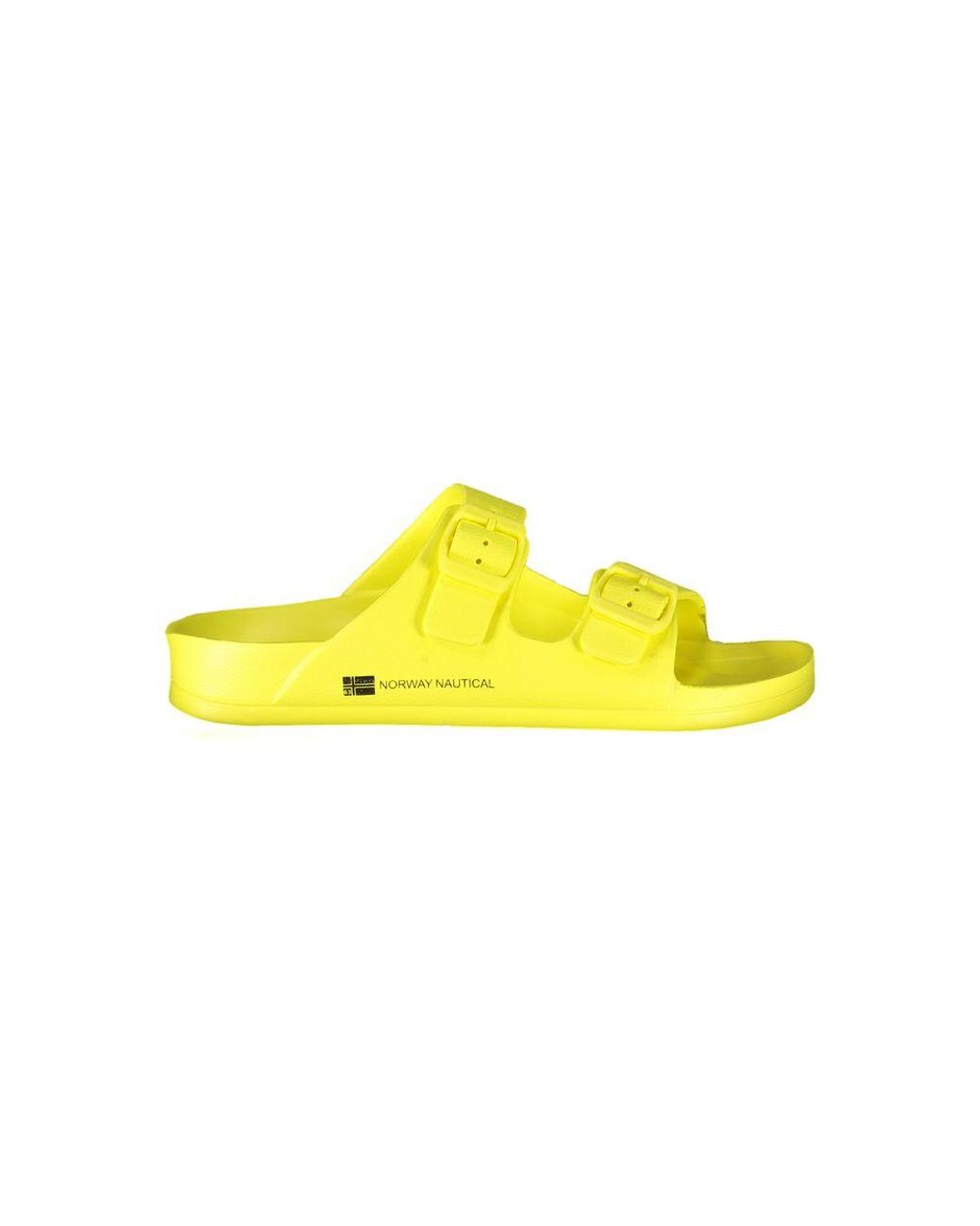 Norway 1963 Yellow Giallo Plastica Ciabatta
